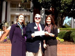 The SC Bar Foundation presents a check to YMCA YIG Executive Director Mary Capers Bledsoe and YMCA Development Specialist Tiffany Massey