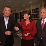 Alec Baldwin, Sarah Palin, and Lorne Michaels on SNL